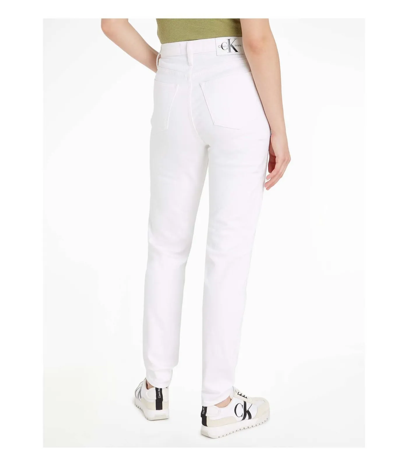 Calvin Klein Jeans Mom Jean white Hot