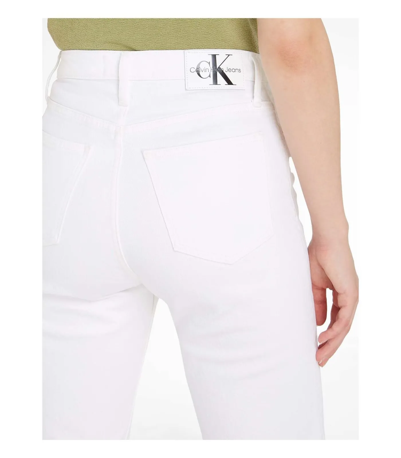 Calvin Klein Jeans Mom Jean white Hot