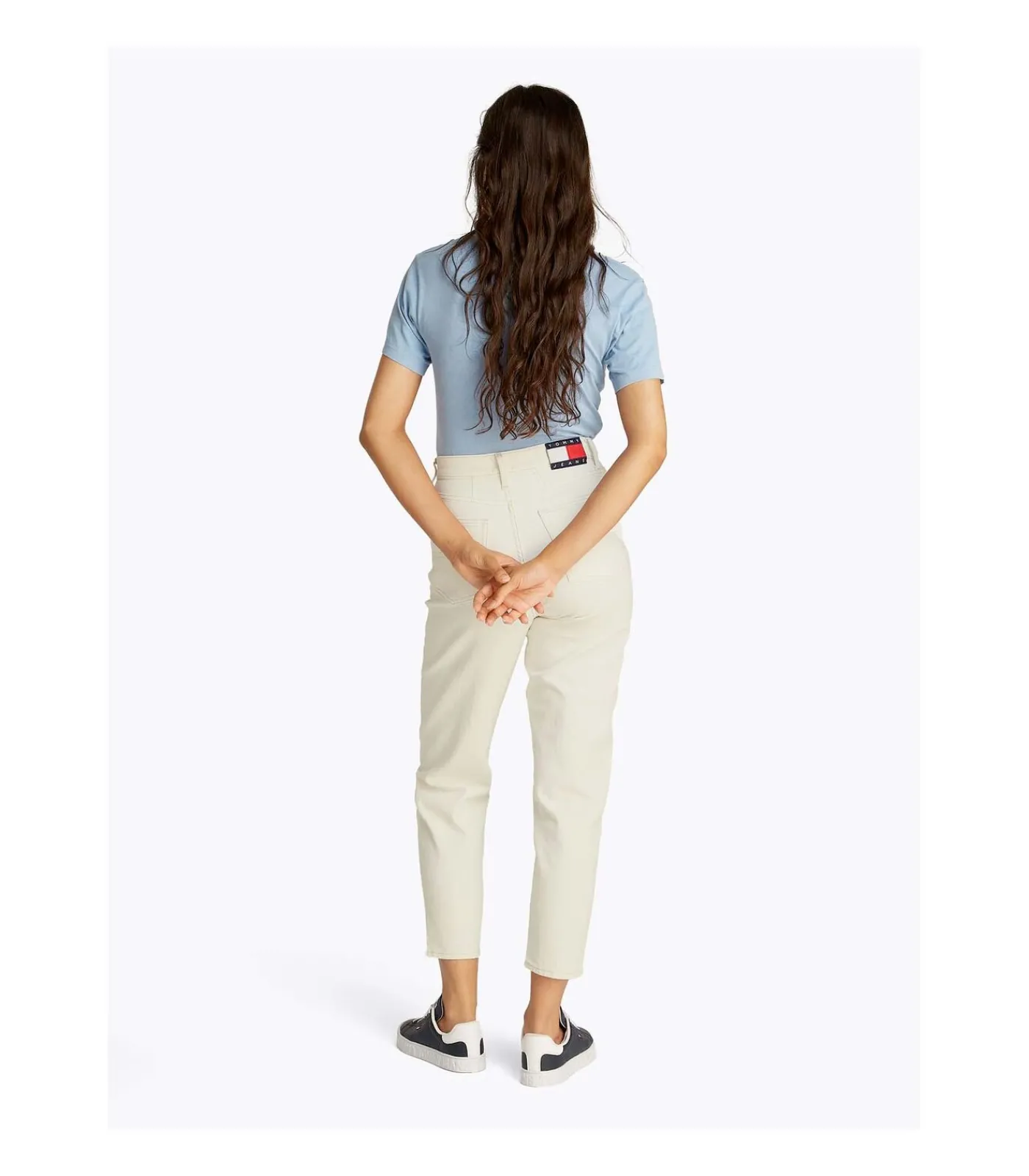 Tommy Jeans Mom Jean Uh Tpr Bi4 white Discount