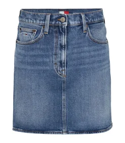 Tommy Jeans Mom Skirt Bi0134 lightBlue Discount
