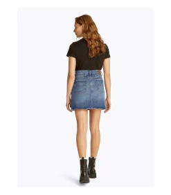 Tommy Jeans Mom Skirt Bi0134 lightBlue Discount
