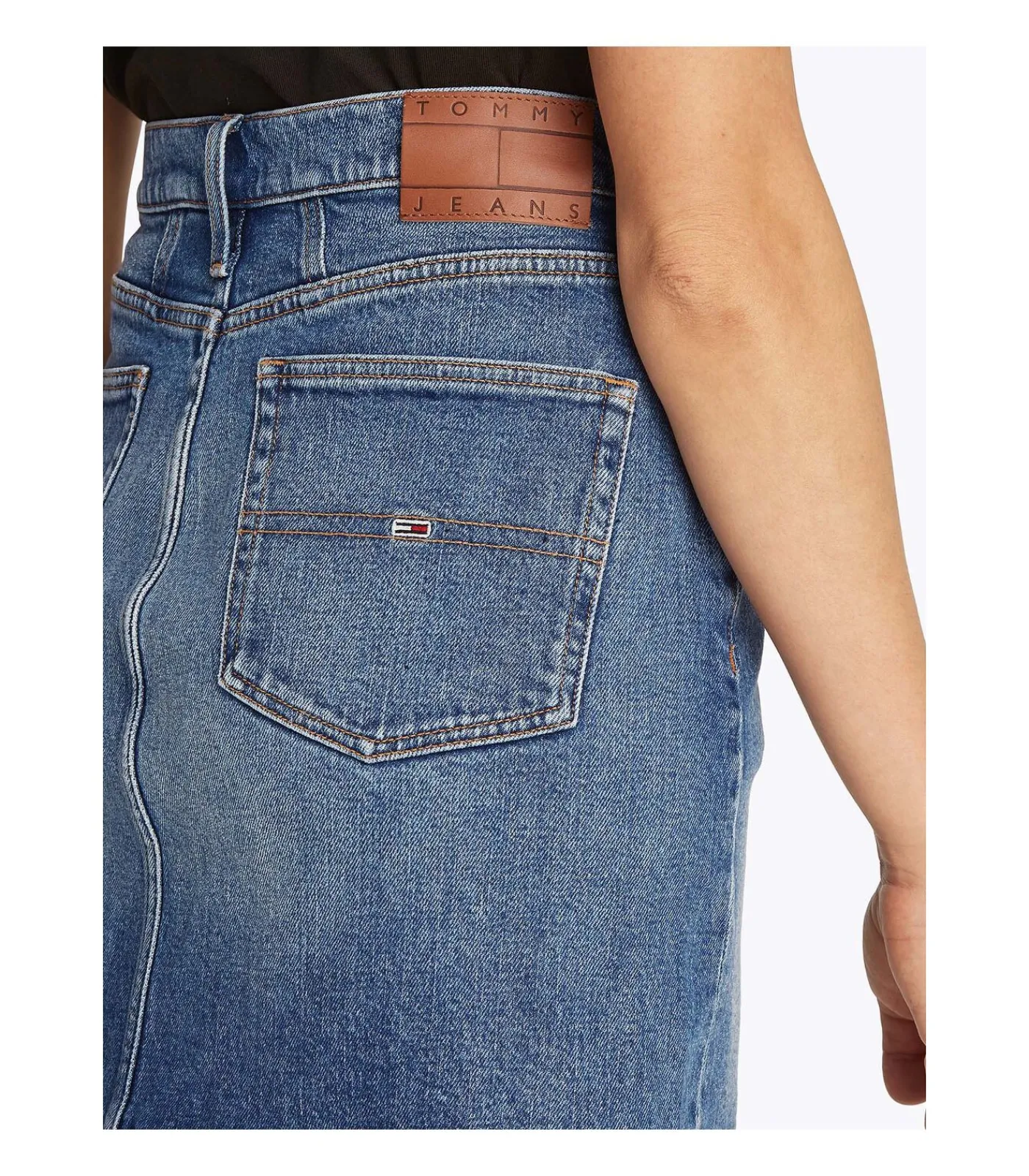 Tommy Jeans Mom Skirt Bi0134 lightBlue Discount