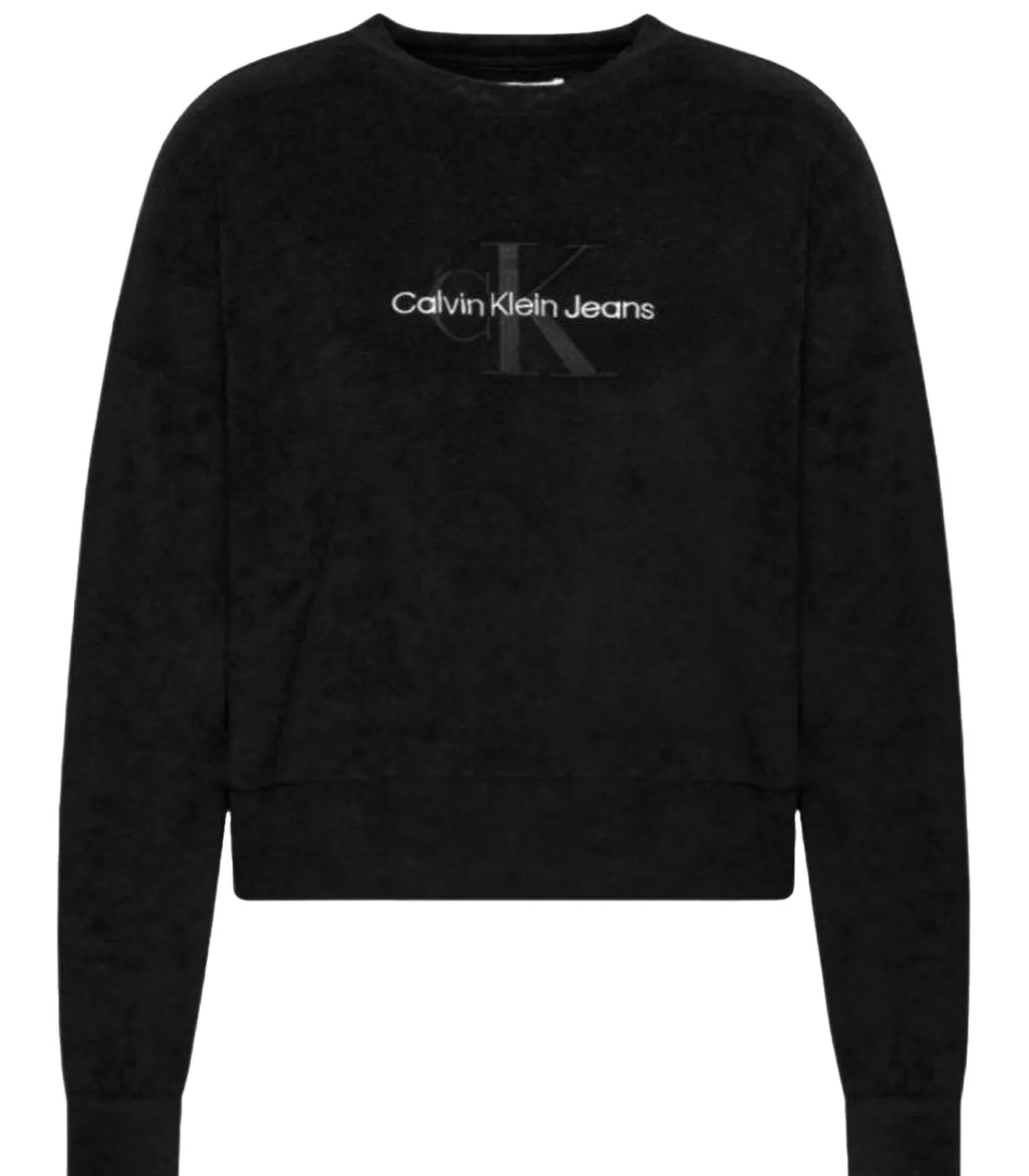 Calvin Klein MONOGRAM - Sweatshirt - Zwart black Outlet