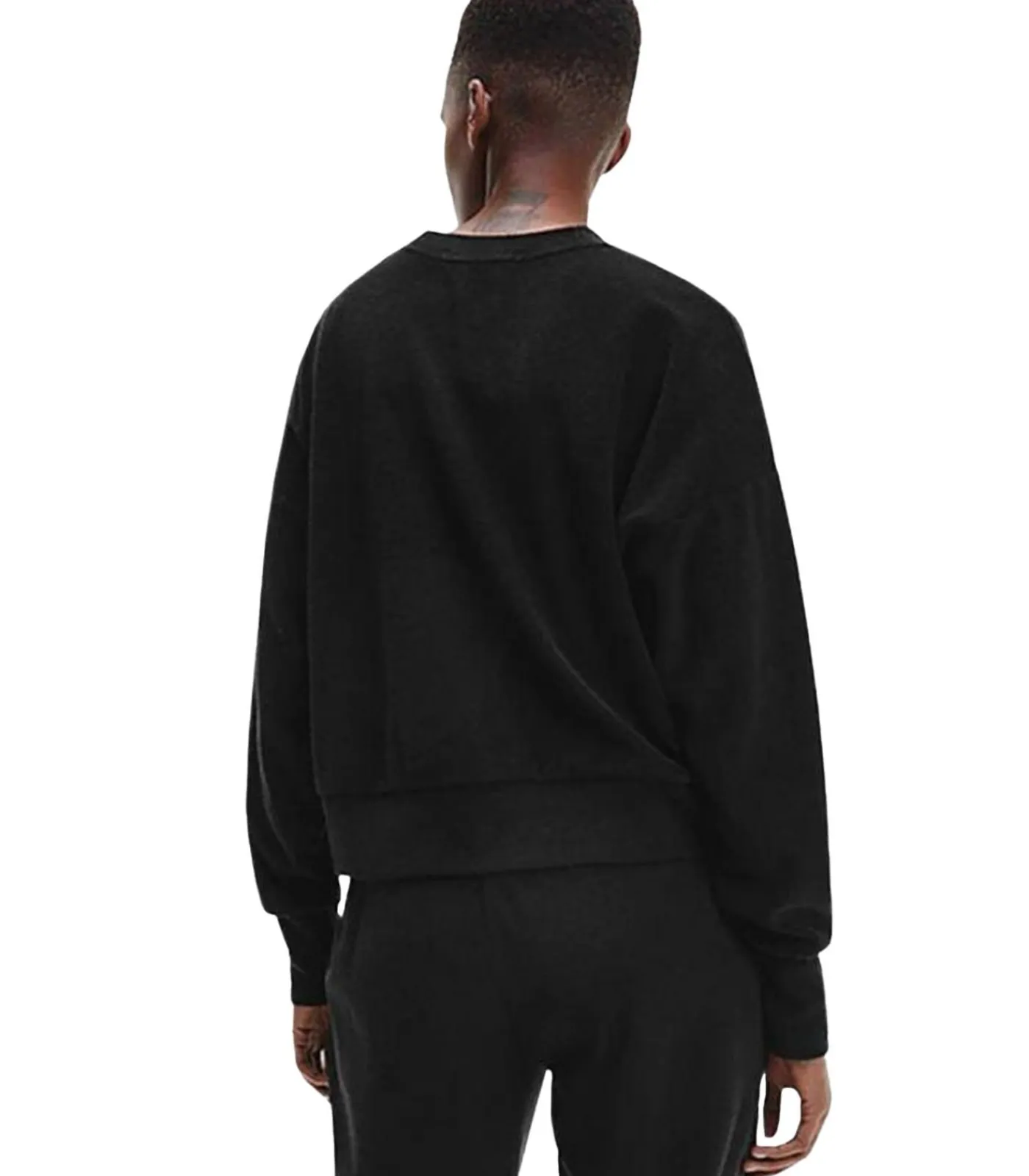 Calvin Klein MONOGRAM - Sweatshirt - Zwart black Outlet
