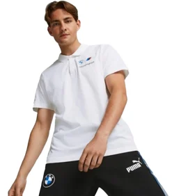 PUMA MOTORSPORT ESSENTIALS - Poloshirt - Wit white Hot