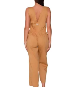 LUNA Mouwloos zomer broekpak GRACE beige Outlet