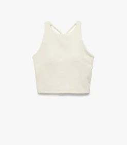 Koton Mouwloze Sporttop Met Kruisbanden white Discount