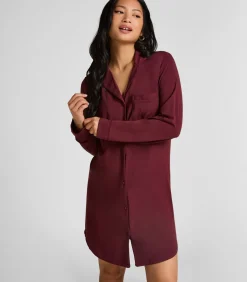 Hunkemöller Nachthemd Jersey Essential purple Best