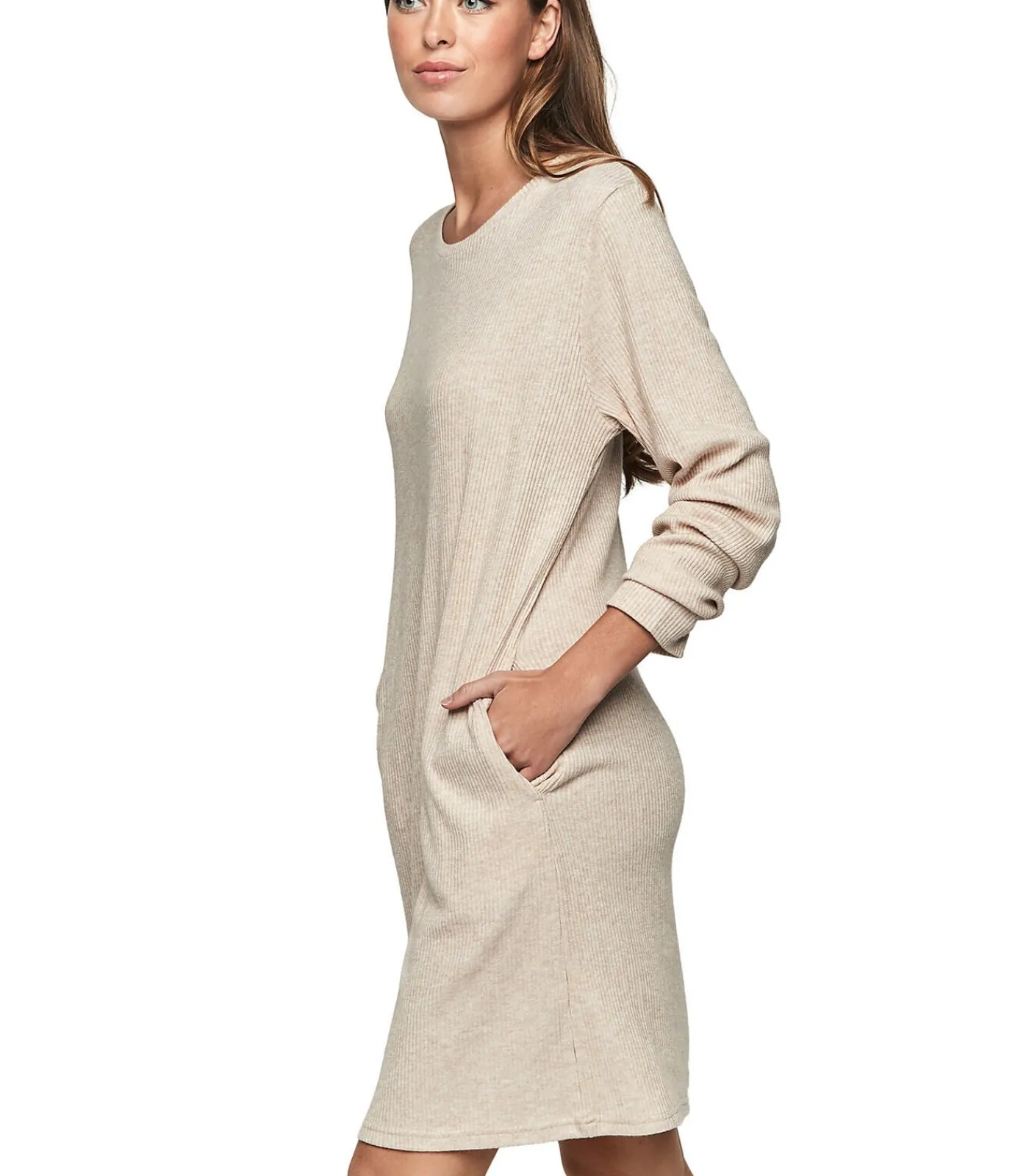 SELMARK Nachthemd met lange mouwen P106 CLOUD NINE beige Best