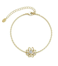 MYC-Paris Narcis armband, Oostenrijks kristal gold/white Clearance