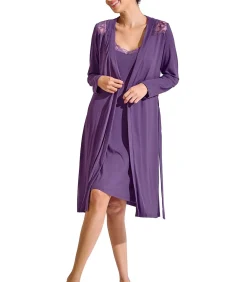 LISCA Negligé met lange mouwen PATRICIA purple Discount