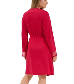 LISCA Negligé met lange mouwen Sympathy red New