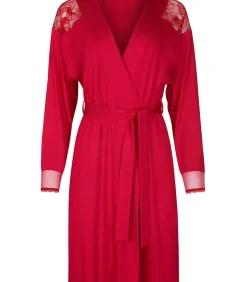 LISCA Negligé met lange mouwen Sympathy red New