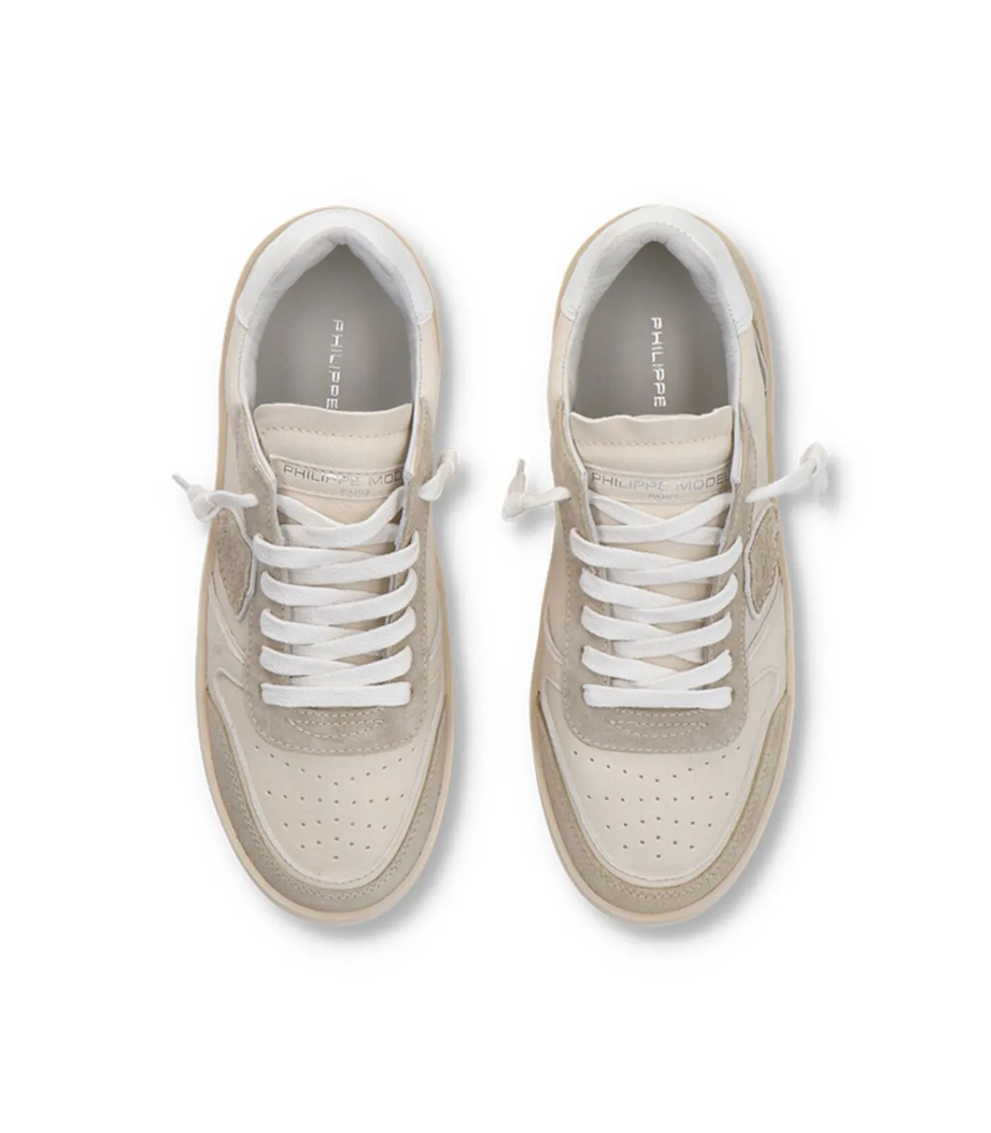 PHILIPPE MODEL Nice Tennissneakers offWhite Hot