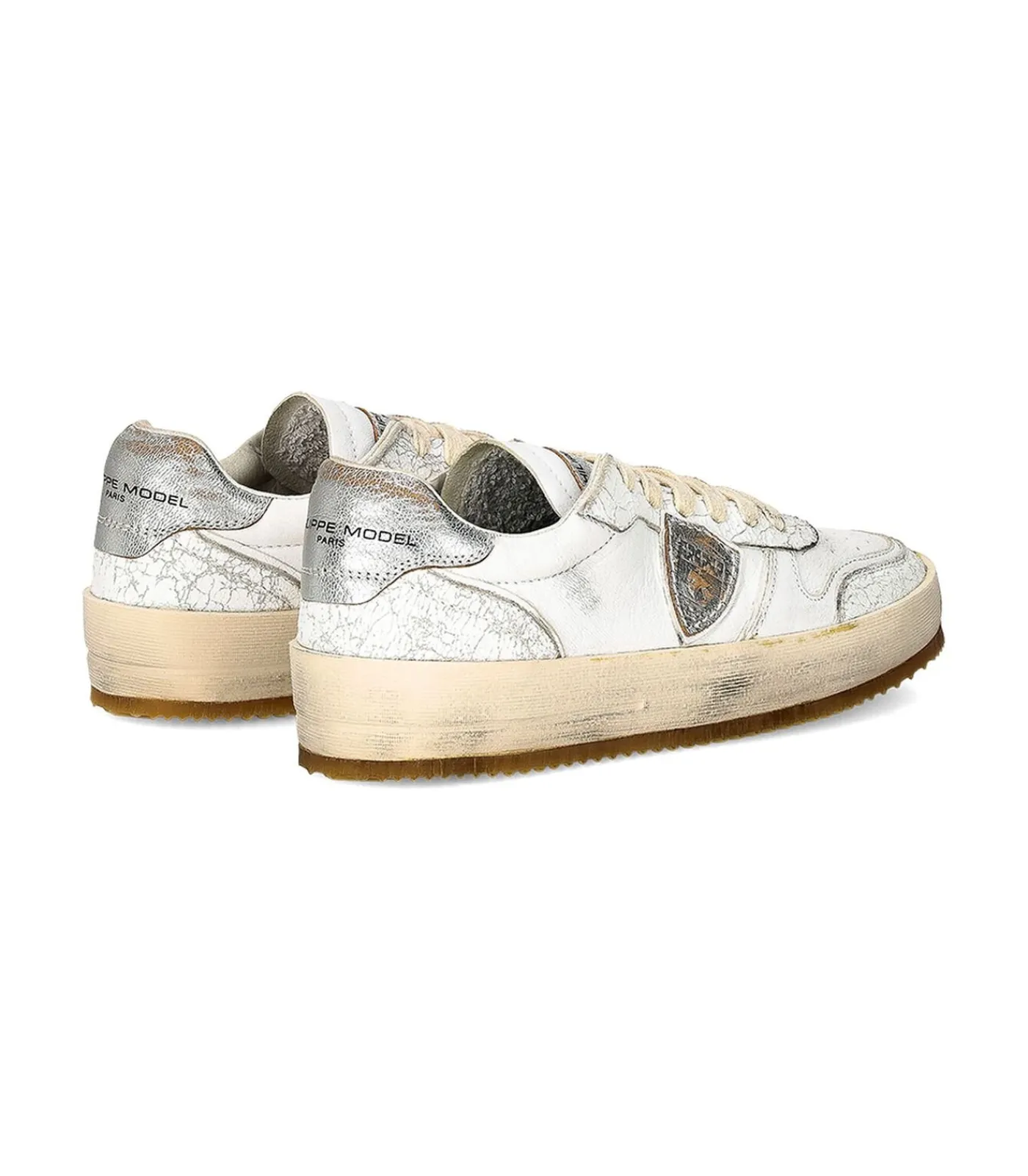 PHILIPPE MODEL Nice Tennissneakers silver Outlet