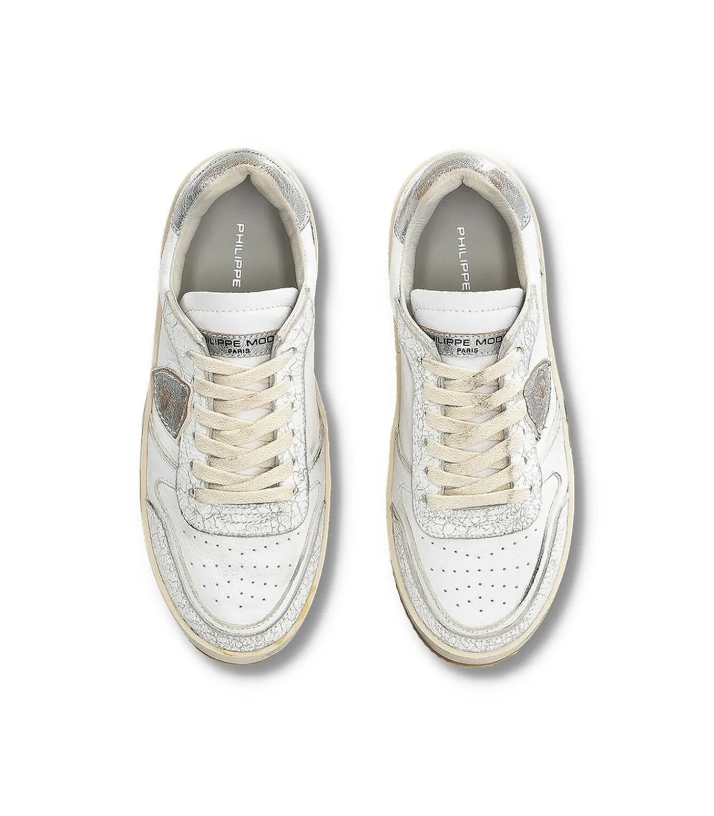 PHILIPPE MODEL Nice Tennissneakers silver Outlet