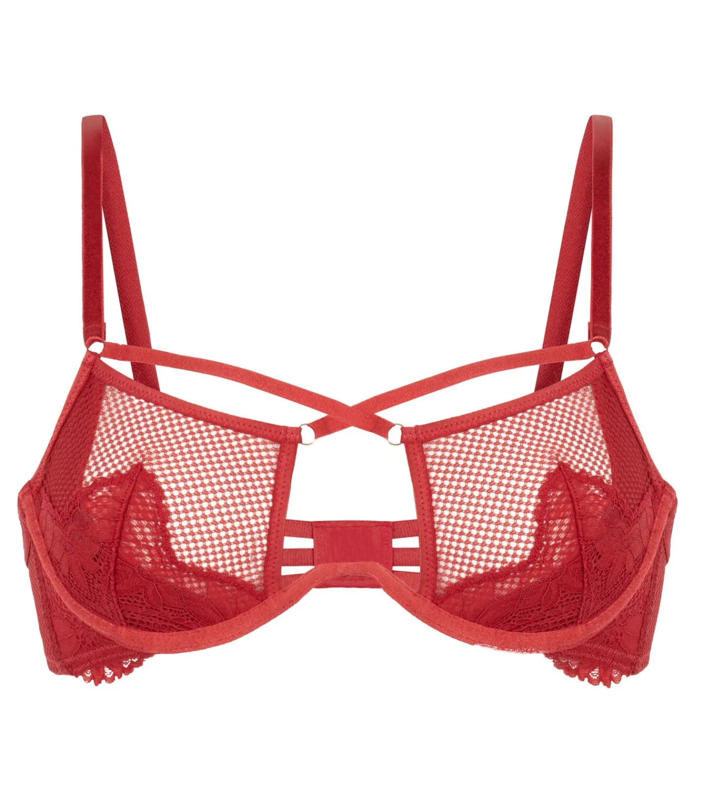 Hunkemöller Niet-voorgevormde beugel bh Milana red Sale