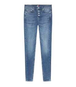 Tommy Jeans Nora Md Skn Bf Ai023 lightBlue New