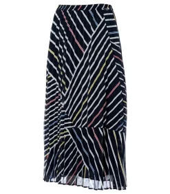 Mart Visser Norita Print Rok Zwart / Multi black New