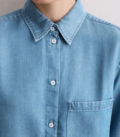 Marc O'Polo Normale spijkerblouse blue Sale