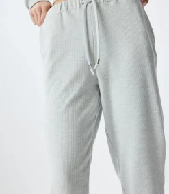 Koton Normale taille Elastisch mouw Pyjama'S Gebreide Onderkleding gray Clearance