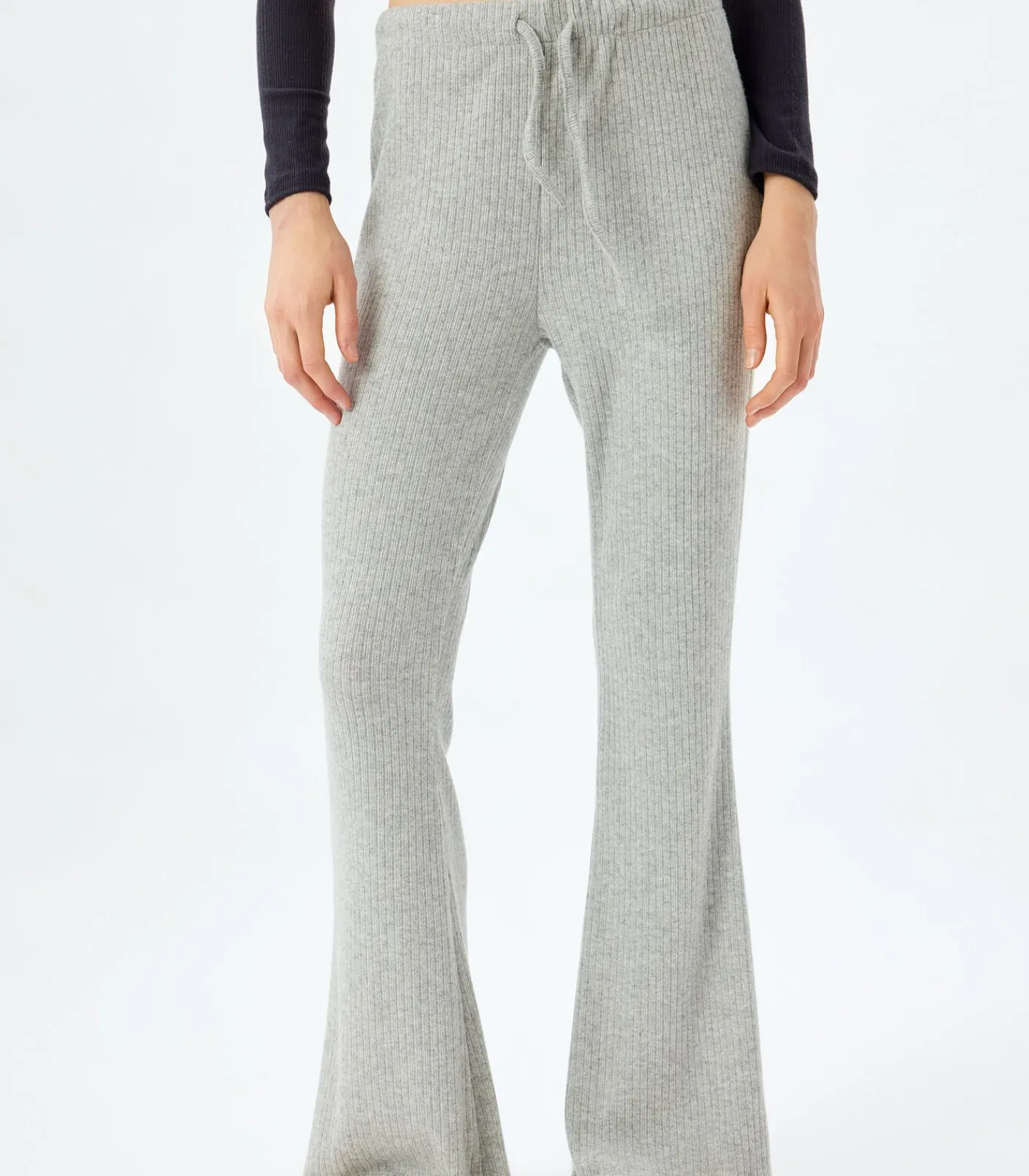 Koton Normale taille Normaal mouw Pyjama'S Gebreide Onderkleding gray New