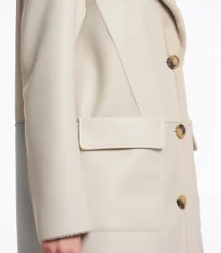 Rino&Pelle Omkeerbare lange jas Berken 44 ivory Sale