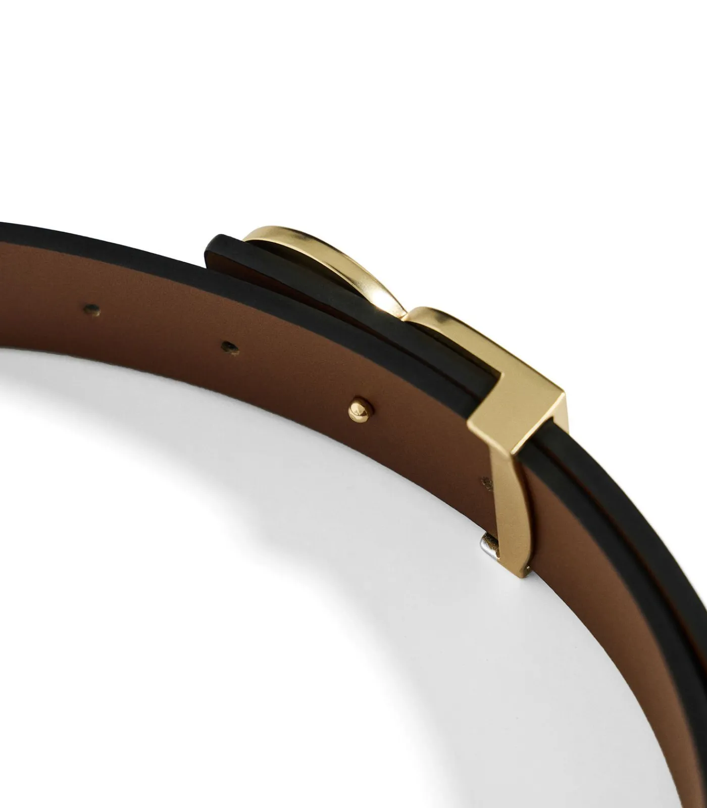 Polo Club Omkeerbare riem ‘Blair’ in zwart en bruin met gesp van PC multicolor Outlet
