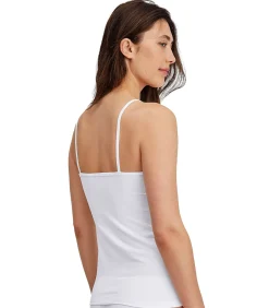 CALIDA Onderhemd Natural Comfort Spaghetti-Top Set van 1 white Outlet