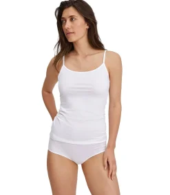 CALIDA Onderhemd Natural Comfort Spaghetti-Top Set van 1 white Outlet