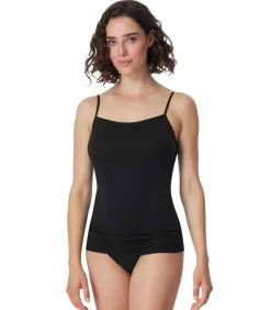 SCHIESSER Onderhemd Verpakking van 4 black/white Discount