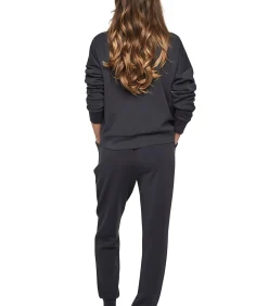 SELMARK Ontspannen pyjamabroek jasje met rits P104 COZY CHIC blue Discount