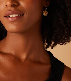 Lucardi Oorbellen - Goudkleurig gold Hot