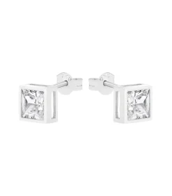 Amor Oorbellen für Damen, 925 Sterling Silber, Zirkonia synth. silver Discount