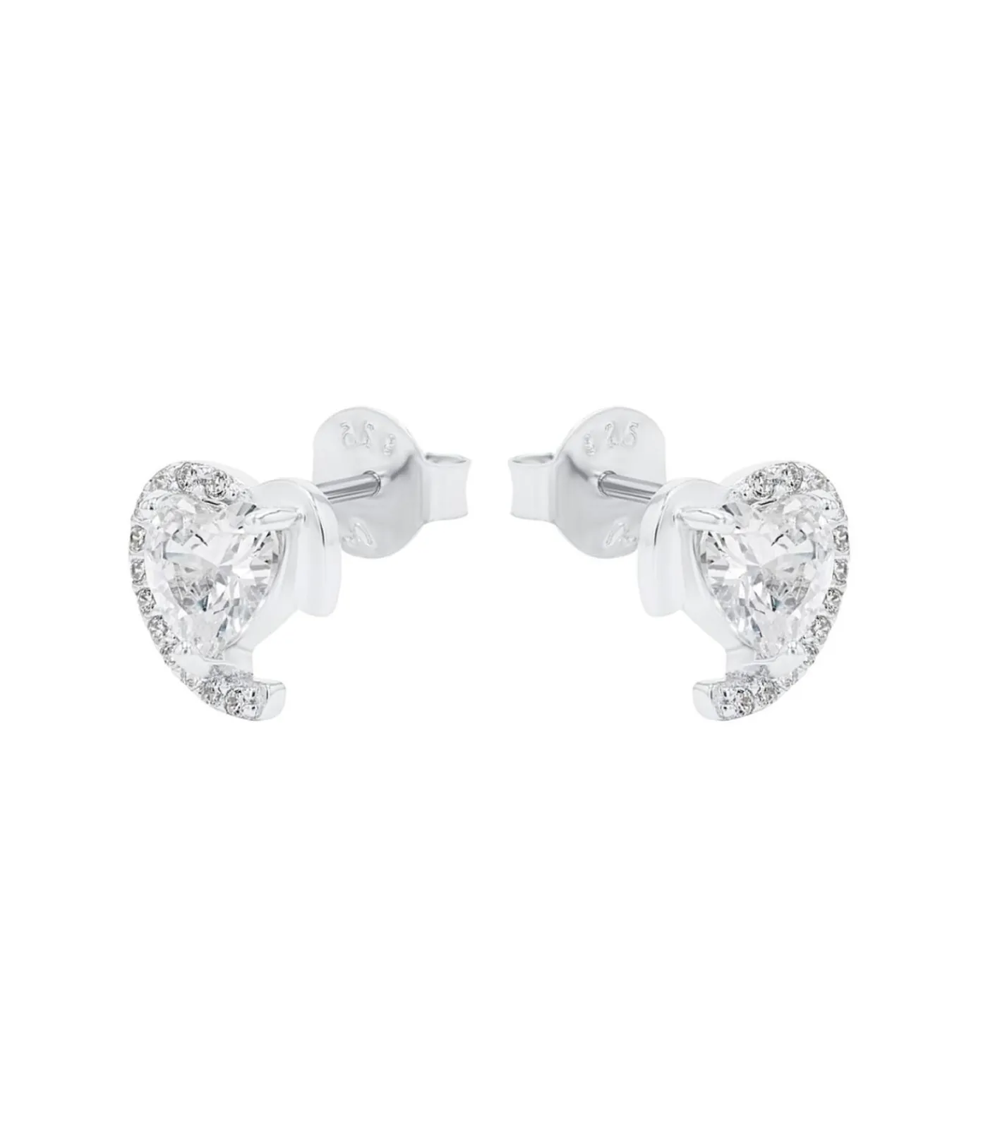 Amor Oorbellen für Damen, 925 Sterling Silber, Zirkonia synth. silver Clearance