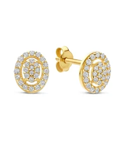Isabel Bernard Oorbellen Goud IB360292 gold Online