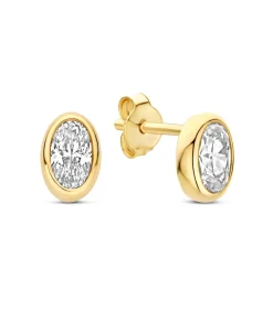 Isabel Bernard Oorbellen Goud IB360294 gold