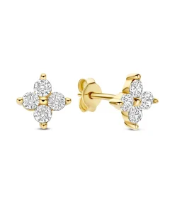 Isabel Bernard Oorbellen Goud IB360290 gold Outlet