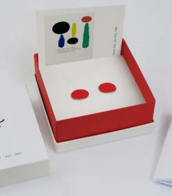 Joidart Oorbellen Miró Jewelry rood gold Best