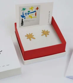 Joidart Oorbellen Miró Jewelry ster gold New