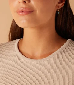 Lucardi Oorbellen Staal silver New