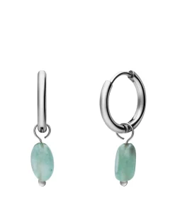 Lucardi Oorbellen Staal - Goudkleurig silver Outlet