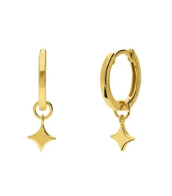 Lucardi Oorbellen Staal - Goudkleurig gold New