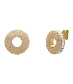 GUESS Oorbellen Staal - Goudkleurig oldPink Sale