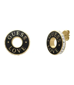 GUESS Oorbellen Staal - Goudkleurig black Clearance