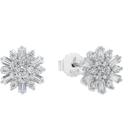 Amor Oorbellen voor dames, 925 Sterling zilver, zirkonia synth. silver Discount