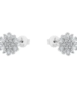 Amor Oorbellen voor dames, 925 Sterling zilver, zirkonia synth. silver Discount