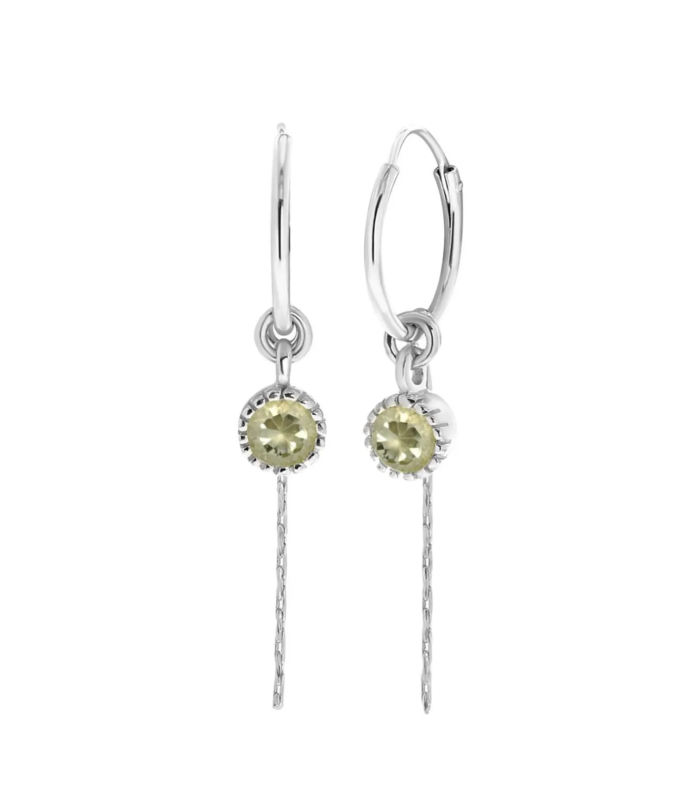 Lucardi Oorbellen Zilver - Goudkleurig silver Best