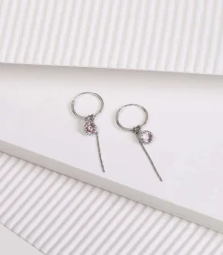Lucardi Oorbellen Zilver - Goudkleurig silver Best