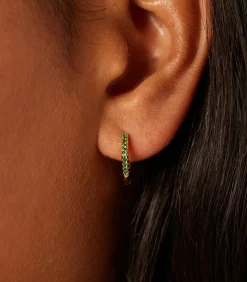 Lucardi Oorbellen Zilver - Zilverkleurig green Best